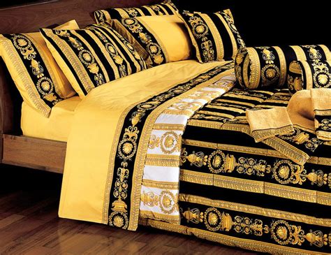 versace bed sheets king size|versace king size bedding set.